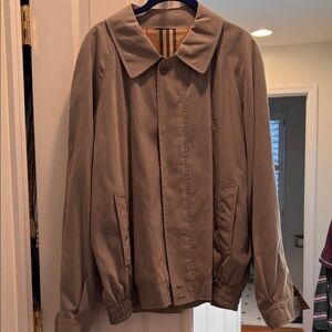 Burberry Khaki Lightweight Jacket